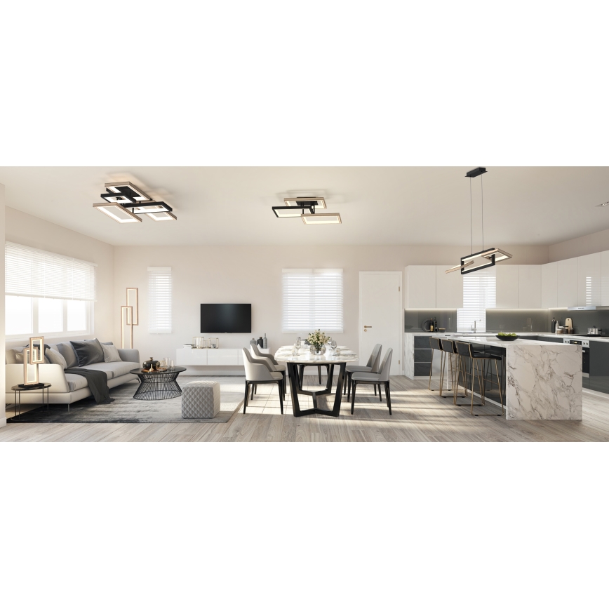 Wofi 9022-306S - LED Dimmable ceiling light MATERA LED/40W/230V