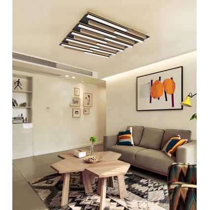Wofi 9031-1006 - LED Dimmable ceiling light PALERMO LED/40W/230V rubber tree