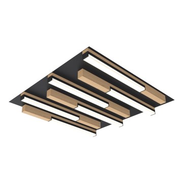 Wofi 9031-606 - LED Dimmable ceiling light PALERMO LED/26W/230V rubber tree