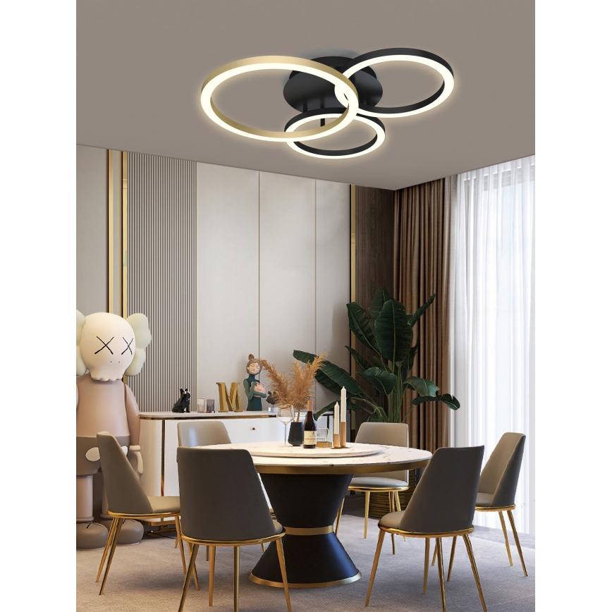 Wofi 9042-304 - LED Dimmable surface-mounted chandelier BAYEUX LED/51W/230V
