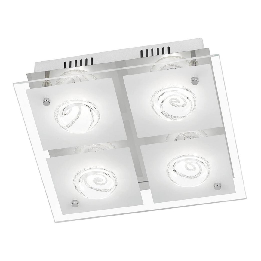 Wofi 9105.04.01.6300 - LED Ceiling light TYRA 4xLED/4W/230V