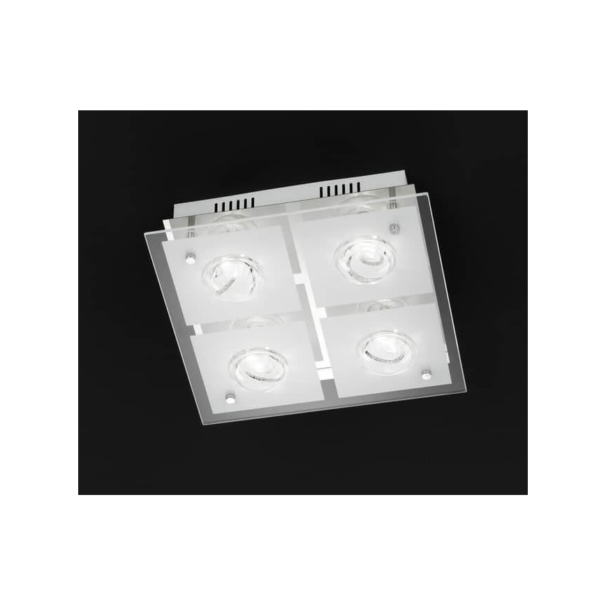 Wofi 9105.04.01.6300 - LED Ceiling light TYRA 4xLED/4W/230V