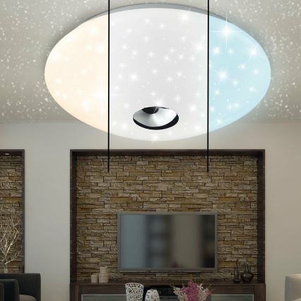Wofi 9315.01.06.6320 - LED Ceiling light FOCUS LED/15W/230V 3000/4200/6500K d. 32 cm