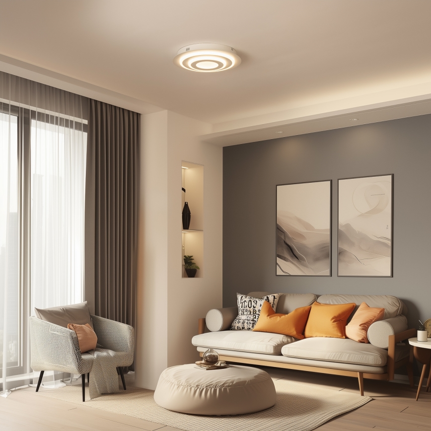 Wofi 9464.01.06.9000 - LED Ceiling light FLYNN LED/25W/230V