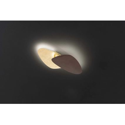 Wofi 9551.02.15.9420 - LED Ceiling light BELANA LED/12,5W/230V 3000K gold