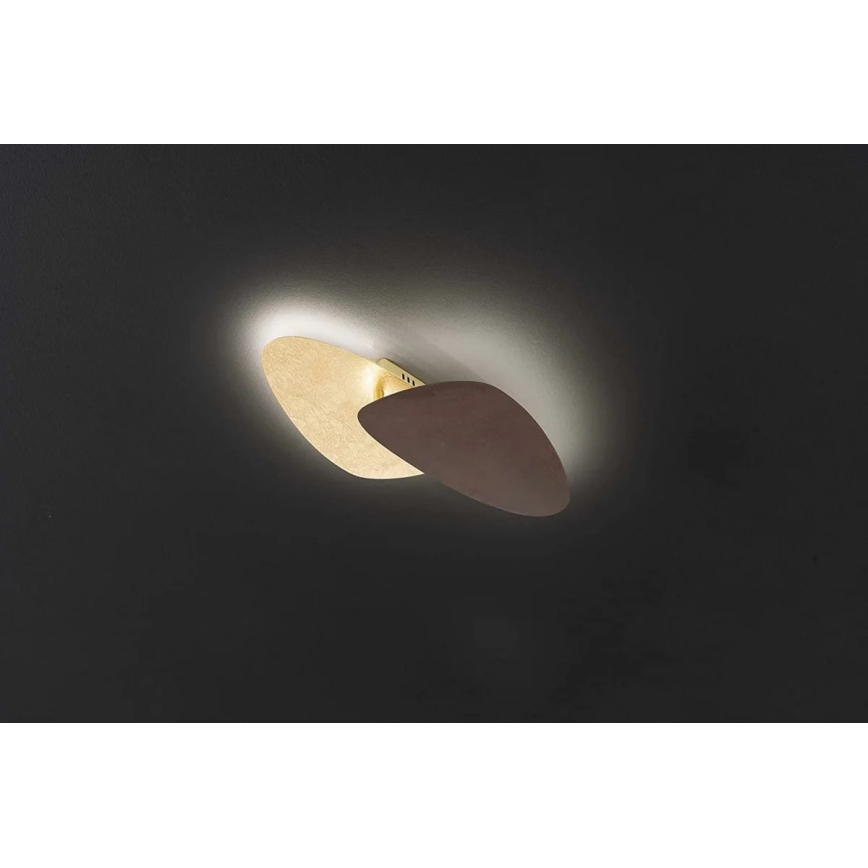 Wofi 9551.02.15.9420 - LED Ceiling light BELANA LED/12,5W/230V 3000K gold