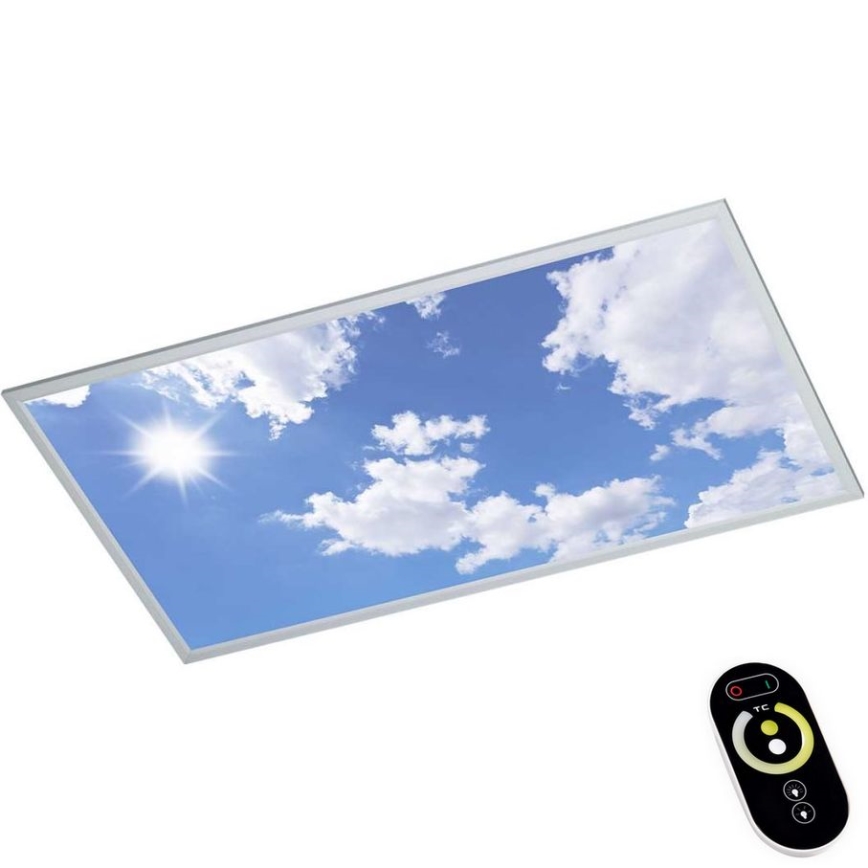 Wofi 9693.01.70.6200 - LED Dimmable ceiling light LIV LED/44W/230V 2800-5500K + remote control