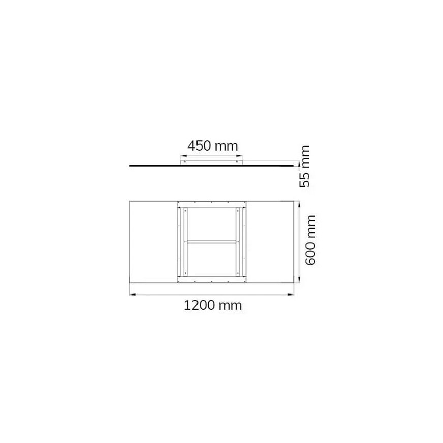 Wofi 9693.01.70.6200 - LED Dimmable ceiling light LIV LED/44W/230V 2800-5500K + remote control