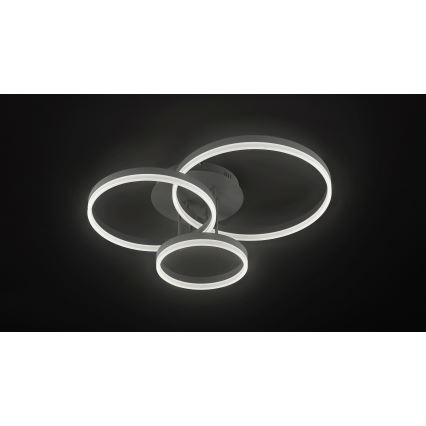 Wofi 9822.03.88.9000 - LED Dimmable surface-mounted chandelier VAASA LED/58W/230V