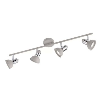 Wofi 984104509000 - Spotlight ISABEL 4xGU10/28W/230V grey
