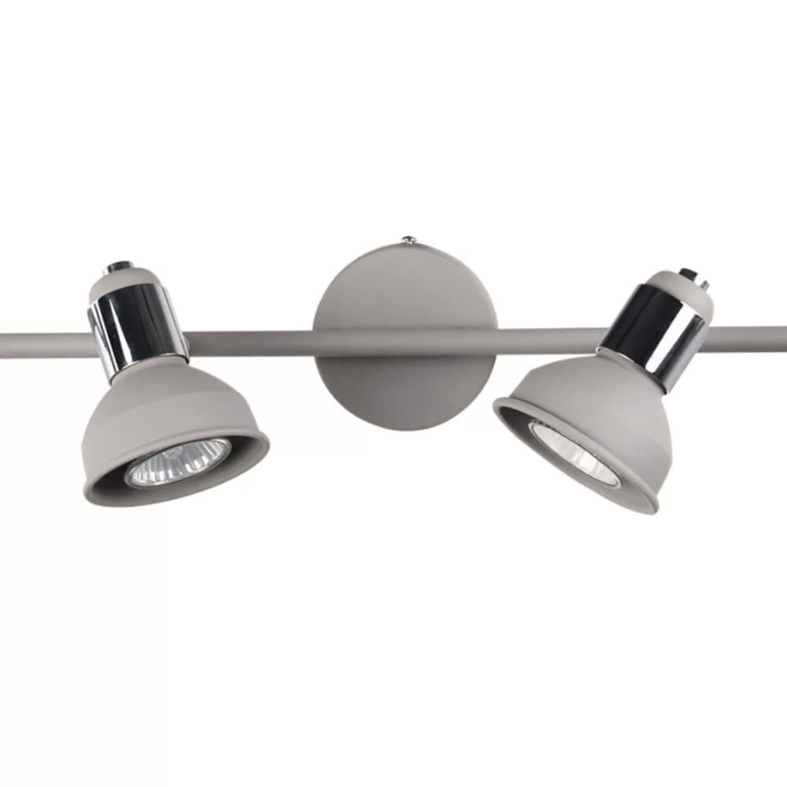 Wofi 984104509000 - Spotlight ISABEL 4xGU10/28W/230V grey