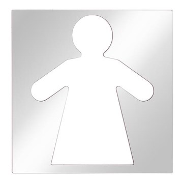 Women's Icon 12x12 cm stainless steel/silver