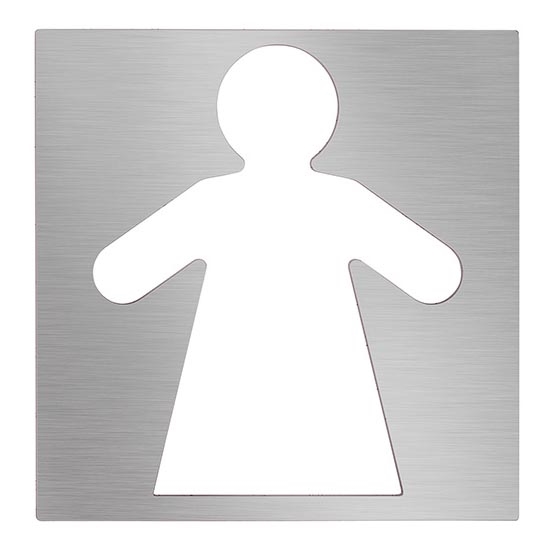 Women's Icon 12x12 cm Stainless Steel/Silver