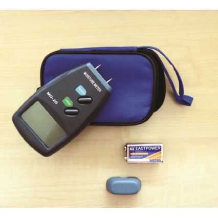 Wood moisture meter with LCD display 9V