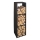 Wood stand 149 cm black