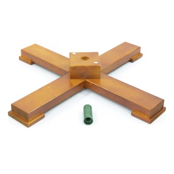 Wooden Christmas Tree Stand with 33 mm Holder Diameter