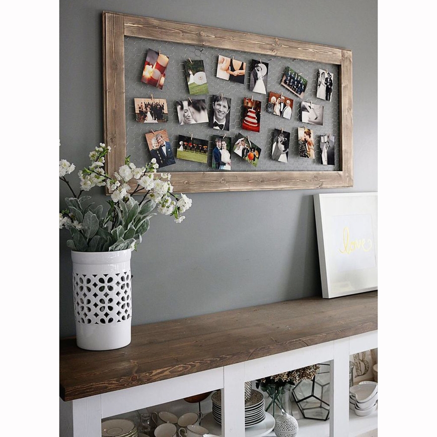 Wooden frame for photos 100x60 cm wood
