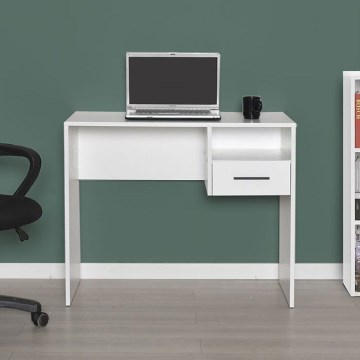 Work table 75x90 cm white