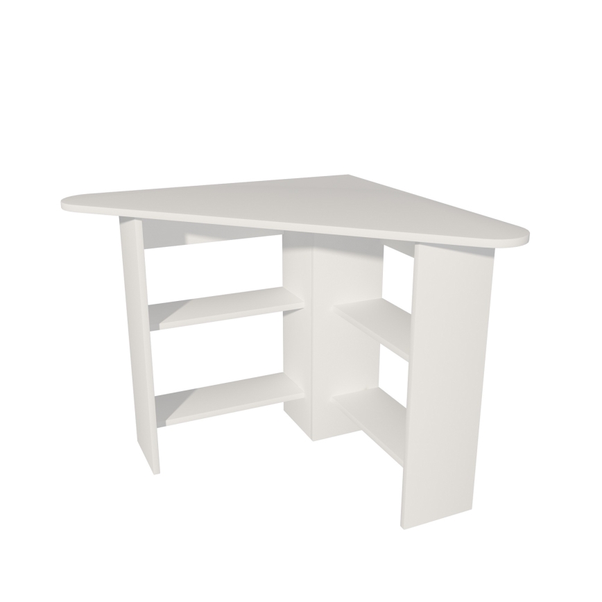 Work table CORNER 73,8x80 cm white