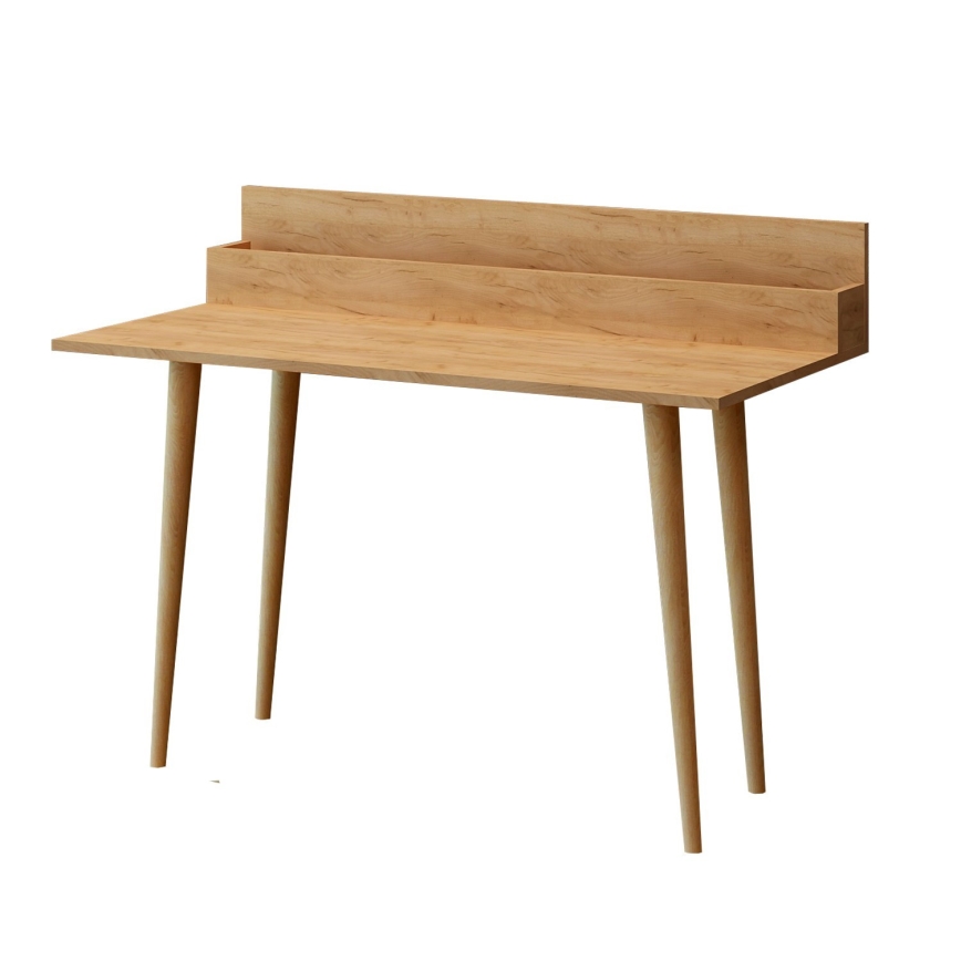 Work table RAMMI 94x100 cm brown