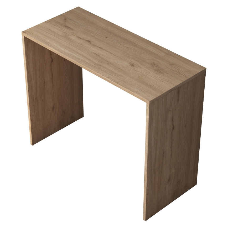 Work table RANI 90x73 cm brown