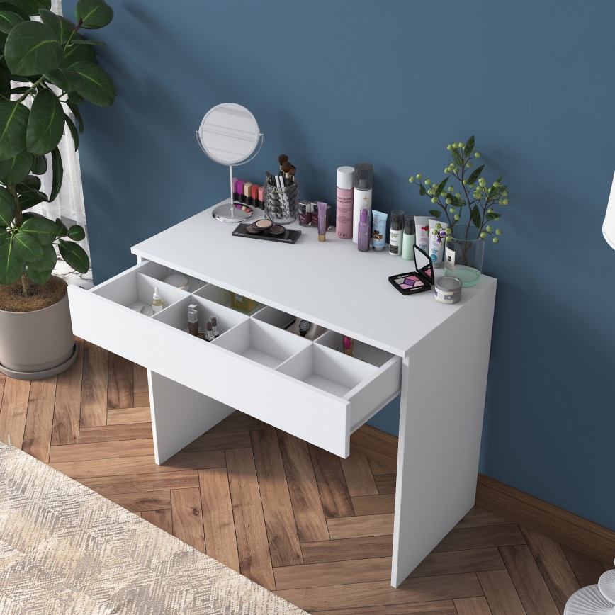 Work table RANI 90x76,8 cm white