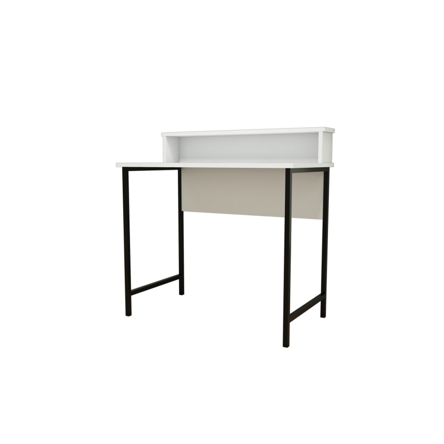 Work table USO 90,8x90 cm white/black