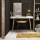 Work table VERONIKA 74x100 cm white/beige