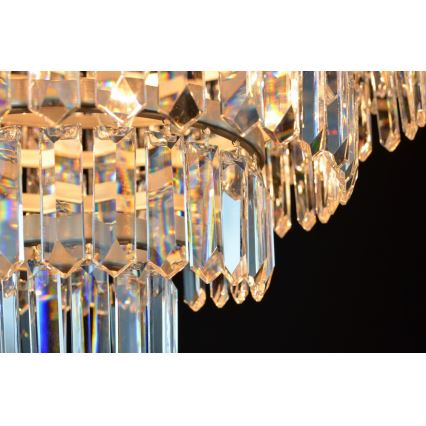 Wranovsky JWZ024120101 - Crystal ceiling light PORTO 12xE14/40W/230V