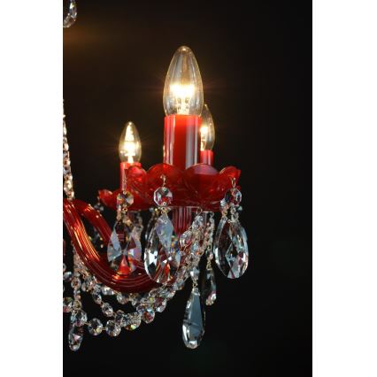 Wranovsky JWZ101083101 - Crystal chain chandelier  BRILLIANT 8xE14/40W/230V