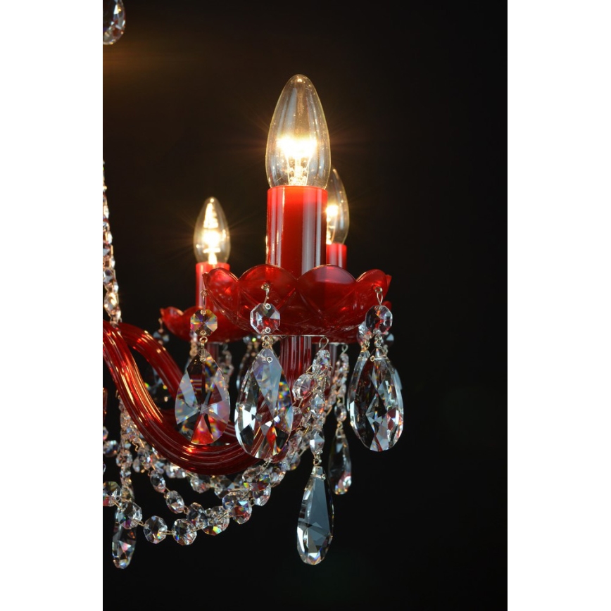 Wranovsky JWZ101083101 - Crystal chain chandelier  BRILLIANT 8xE14/40W/230V