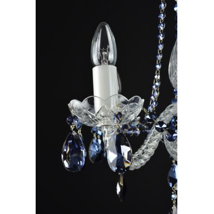 Wranovsky JWZ102052101 - Crystal chandelier on a chain DE LUXE 5xE14/40W/230V