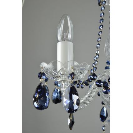 Wranovsky JWZ102052101 - Crystal chandelier on a chain DE LUXE 5xE14/40W/230V