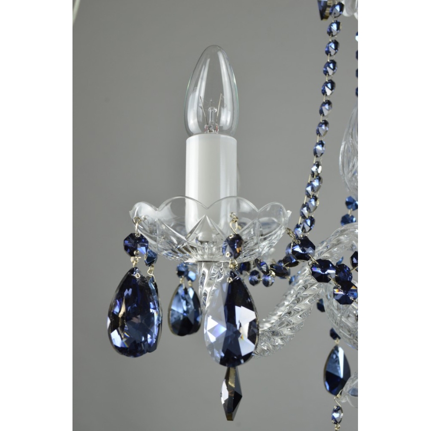 Wranovsky JWZ102052101 - Crystal chandelier on a chain DE LUXE 5xE14/40W/230V