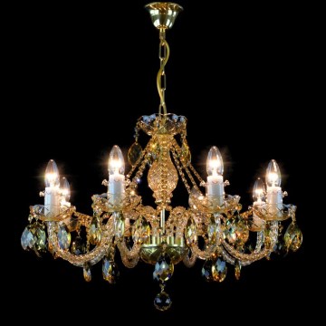 Wranovsky JWZ1140821008003 - Crystal chandelier on a chain FINESSE 8xE14/40W/230V
