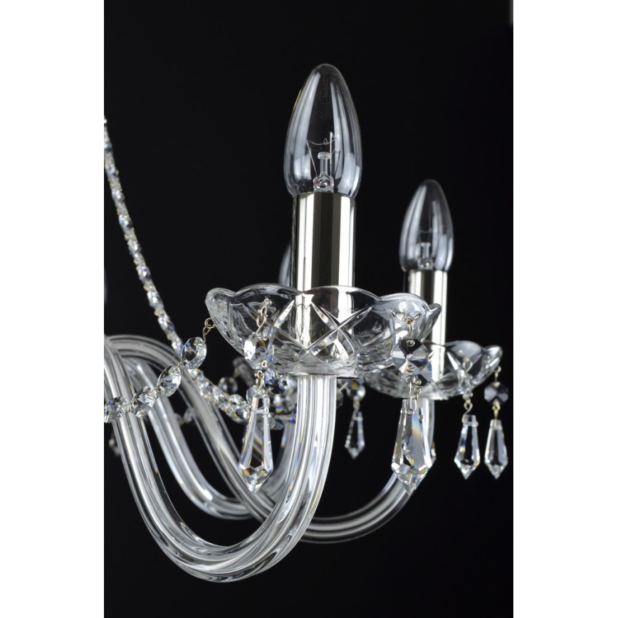Wranovsky JWZ117082101 - Crystal chandelier on a chain BONTON 8xE14/40W/230V