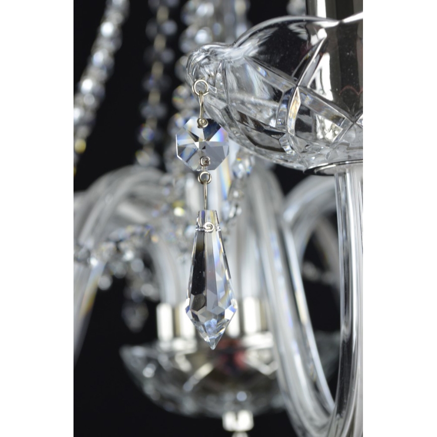 Wranovsky JWZ117082101 - Crystal chandelier on a chain BONTON 8xE14/40W/230V