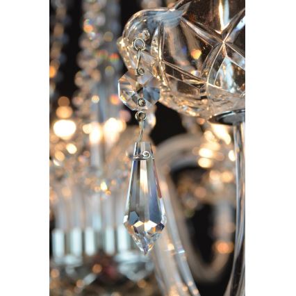 Wranovsky JWZ117082101 - Crystal chandelier on a chain BONTON 8xE14/40W/230V