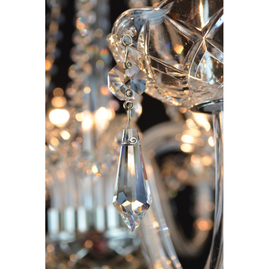 Wranovsky JWZ117082101 - Crystal chandelier on a chain BONTON 8xE14/40W/230V