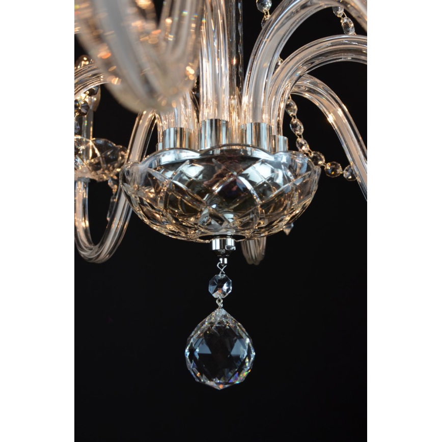 Wranovsky JWZ117082101 - Crystal chandelier on a chain BONTON 8xE14/40W/230V