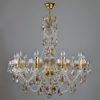 Wranovsky JWZ121102100 - Crystal chandelier on a chain  ZENITH 10xE14/40W/230V