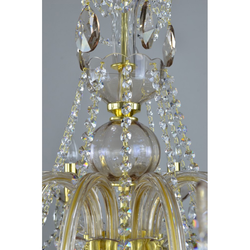 Wranovsky JWZ121102100 - Crystal chandelier on a chain  ZENITH 10xE14/40W/230V