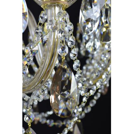 Wranovsky JWZ121102100 - Crystal chandelier on a chain  ZENITH 10xE14/40W/230V