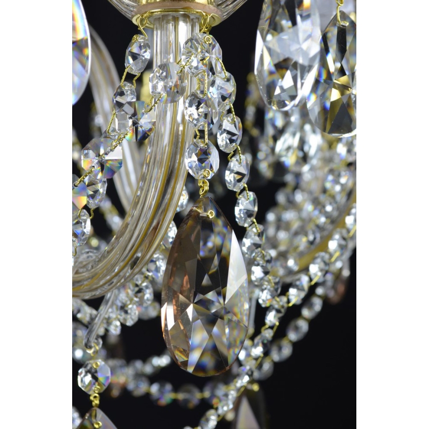 Wranovsky JWZ121102100 - Crystal chandelier on a chain  ZENITH 10xE14/40W/230V
