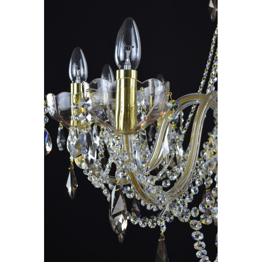 Wranovsky JWZ121102100 - Crystal chandelier on a chain  ZENITH 10xE14/40W/230V