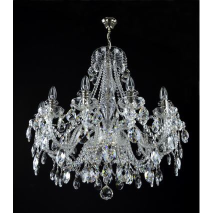 Wranovsky JWZ124122101 - Crystal chandelier on a chain IMPERIAL 12xE14/40W/230V