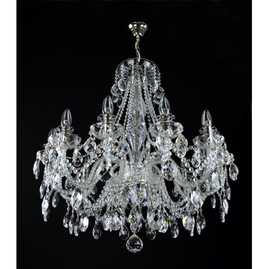 Wranovsky JWZ124122101 - Crystal chandelier on a chain IMPERIAL 12xE14/40W/230V