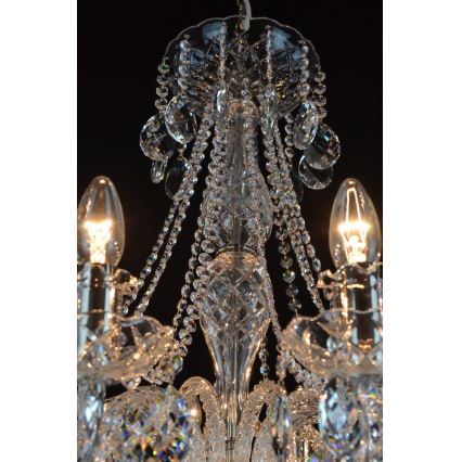 Wranovsky JWZ124122101 - Crystal chandelier on a chain IMPERIAL 12xE14/40W/230V