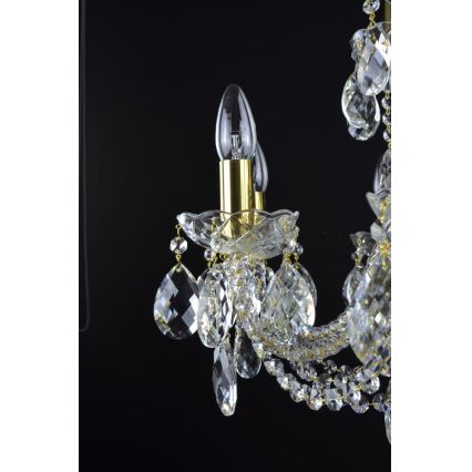 Wranovsky JWZ125122230 - Crystal chain chandelier  MARIERA 12xE14/40W/230V