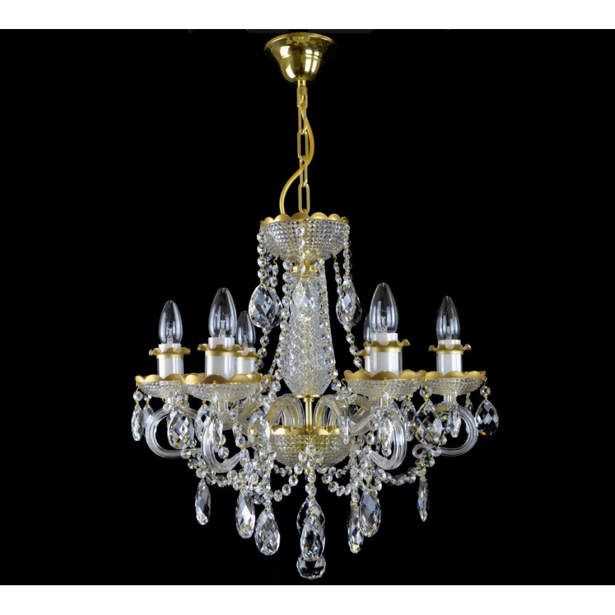 Wranovsky JWZ148062100 - Crystal chandelier on a chain DIAMANT 6xE14/40W/230V